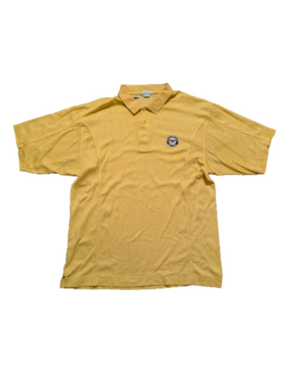 Vintage 2000s PGA Championship Baltusrol 05 Yellow Polo Cutter and Buck Size L